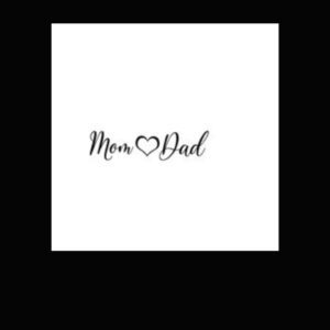 Mom Love Heart Dad Tattoo, mom dad tattoo